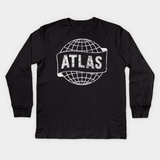 Atlas Comics (light) Kids Long Sleeve T-Shirt